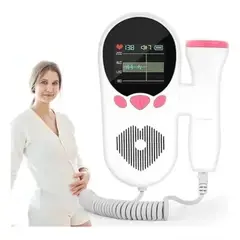 GENERICO - Audífono Cardíaco Bebés Monitor Doppler Fetal Ultrasonido