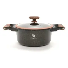 SCHAFFHAUSEN - Batería de Cocina – 8 Piezas en Granito Germanitium