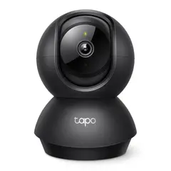 TP LINK - Cámara de Seguridad WiFi 2k Robótica Negra Interior Tapo C211
