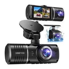 COLME TECHNOLOGY HOME - Cámara Carro Dvr 25in Dash Cam 1080p G-sensor 3canales C250