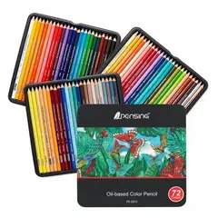 COLME TECHNOLOGY HOME - Caja De Colores 72 Piezas Set De Lapices De Arte Profesional