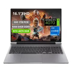 HP - Portatil Omen 16 Core I7 14700HX Ram 64GB SSD 1TB RTX 4070 8GB 16.1" FHD