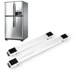 ENERGY PLUS - Soporte Rueda Ajustable para Lavadora Nevera Estufa Pesados