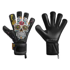 ELITE SPORT - Guantes para portero - Guantes Elite Calavera Talla 11