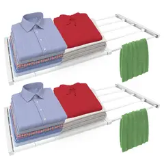 ENERGY PLUS - Set x2 Estantes Separador Expandible 100×42cm Organizadores