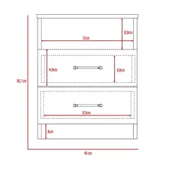EKONOMODO COLOMBIA - Mesa De Noche Moscu Set X2