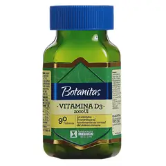 GENERICO - VITAMINA D3 2000UI X 90 TABLETAS/ BOTANITAS