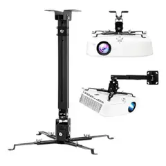 GENERICO - Soporte Base Pared Techo Para Video Beam Proyector