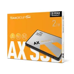 GENERICO - Unidad De Estado Solido De 1 Tera Sata Teamgroup Ax2 Naranja