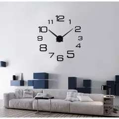 GENERAL - Reloj pared diseño pegatina sticker 3D