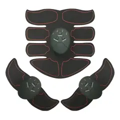 GENERICO - Masajeador Gimnasia Pasiva 3en1 Estimulador Muscular Abdomen