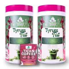 UNMERCO - TYRUSS FULL Dúo – Nutrición Completa con Clorofila, Espirulina y Omega 3