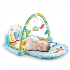 GENERICO - Gimnasio Para Bebe Tapete Piano Musical Luces Bluetooth