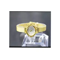 GENELEC - HERMOSO RELOJ DE CUARZO DE LUJO CERO DORADO