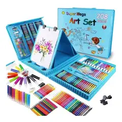 COLME TECHNOLOGY HOME - Set De Arte Niños Maleta 208 Piezas Dibujo Creativo Infantil