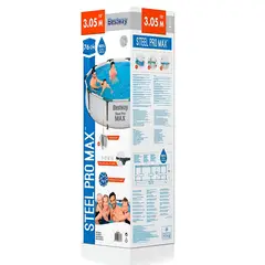 BESTWAY - Piscina Estructural Steel Pro Max 56406 4.678l