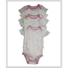 BABY MAS - SET X 5 MAMELUCOS BEBE NIÑA GEN