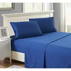 FAMILY HOME - Juego de Sabana Semidoble Sueños-Suaves Azul