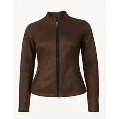 MODA EN CIRCUITO - Chaqueta De Cuero - tex Para Mujer De Diseño