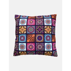 GENERICO - Funda de Cojín Mandalas 45x45 cm Multicolor