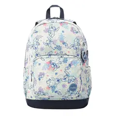 TOTTO - Morral para Niña Stitch Ohana Grande Porta PC 14" Blanco