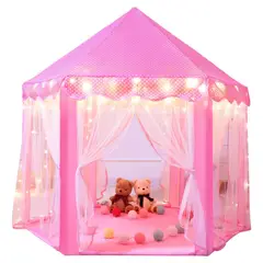 TOYLAND - Castillo de Juegos para Niñas Grande Iluminado y Soñado