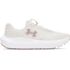 UNDER ARMOUR - UA W Charged Surge 4 Tenis blanco de mujer para correr