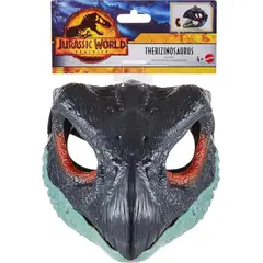 MATTEL - Juguete Jurassic World Slasher Dino Máscara Therizinosaurus