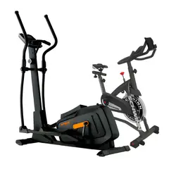ATHLETIC - Combo Cardio Elíptica 570E Indoor + Bicicleta Estática IC2