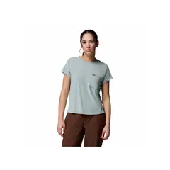 COLUMBIA - Camiseta Mujer DANIELA FALLS SS Azul