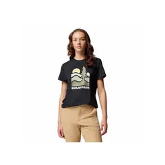 COLUMBIA - Camiseta Mujer SHELBY CAP Negro