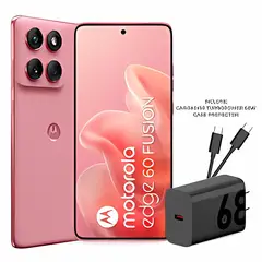 MOTOROLA - Edge 60 fusion 5g ( sim fisica + esim) 256gb rosa 8 ram