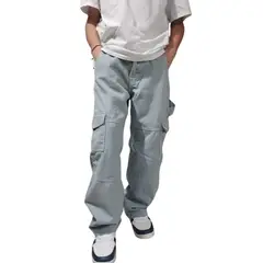 RAMBED - Pantalón Cargo Niño En Drill Con Cintura Ajustable