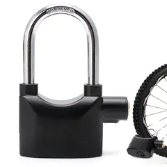 GENERICO - Candado de Seguridad con Alarma Motocicleta Impermeable