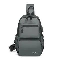 MULTIPLACE COLOMBIA - Bolso Manos Libres Tipo Pechera Unisex Antirrobo Impermeable-