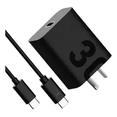MOTOROLA - Cargador Compatible Para 30w Turbo Cable Usb C