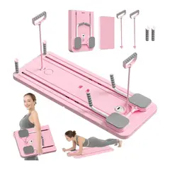 GENERICO - Tabla De Pilates Ejercicios Multifuncional Plegable Portatil
