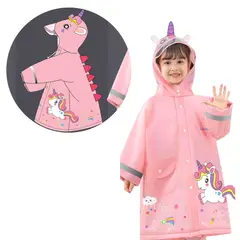 MULTIPLACE COLOMBIA - Capa impermeable para lluvia para niños importada fina de alta calidad-