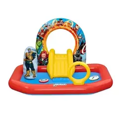 BESTWAY - Piscina De Juego Inflable Avengers Con Tobogán
