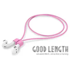 GENERICO - Correa Magnética Antipérdida para Airpods Rosado Claro