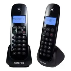 MOTOROLA - Teléfono Doble Inalámbrico M750-2 Ca Negro