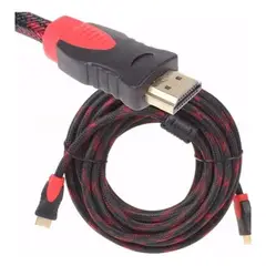 GENERICO - Cable Hdmi 30 Metros Con Doble Filtro Full Hd Mallado