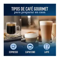 OSTER - Cafetera Automática PrimaLatte de Espresso Cappuccino y Latte