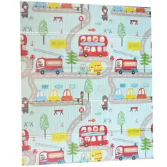 GENERICO - Tapete Juego Plegable Doble Faz Impermeable 180x200x08cm