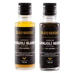 GENERICO - KIT ACEITE DE AJONJOLI BLANCO + AJONJOLI NEGRO OLEO SEEDS