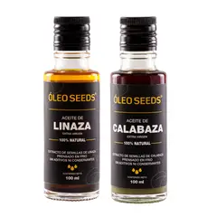 GENERICO - KIT ACEITE DE LINAZA + CALABAZA OLEO SEEDS