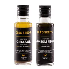 GENERICO - KIT ACEITE DE GIRASOL + AJONJOLI NEGRO OLEO SEEDS