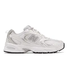 NEW BALANCE - Tenis 530 Mujer-Blanco/Gris Plata
