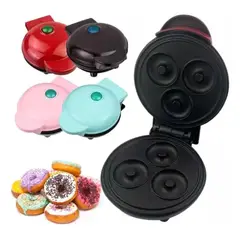 GENERICO - Maquina Para Mini Donas Rosquillas Antiadherente Eléctrica