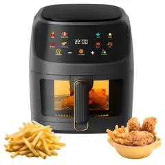 GENERICO - Freidora De Aire Extra Hiper Mega Grande 12Lts